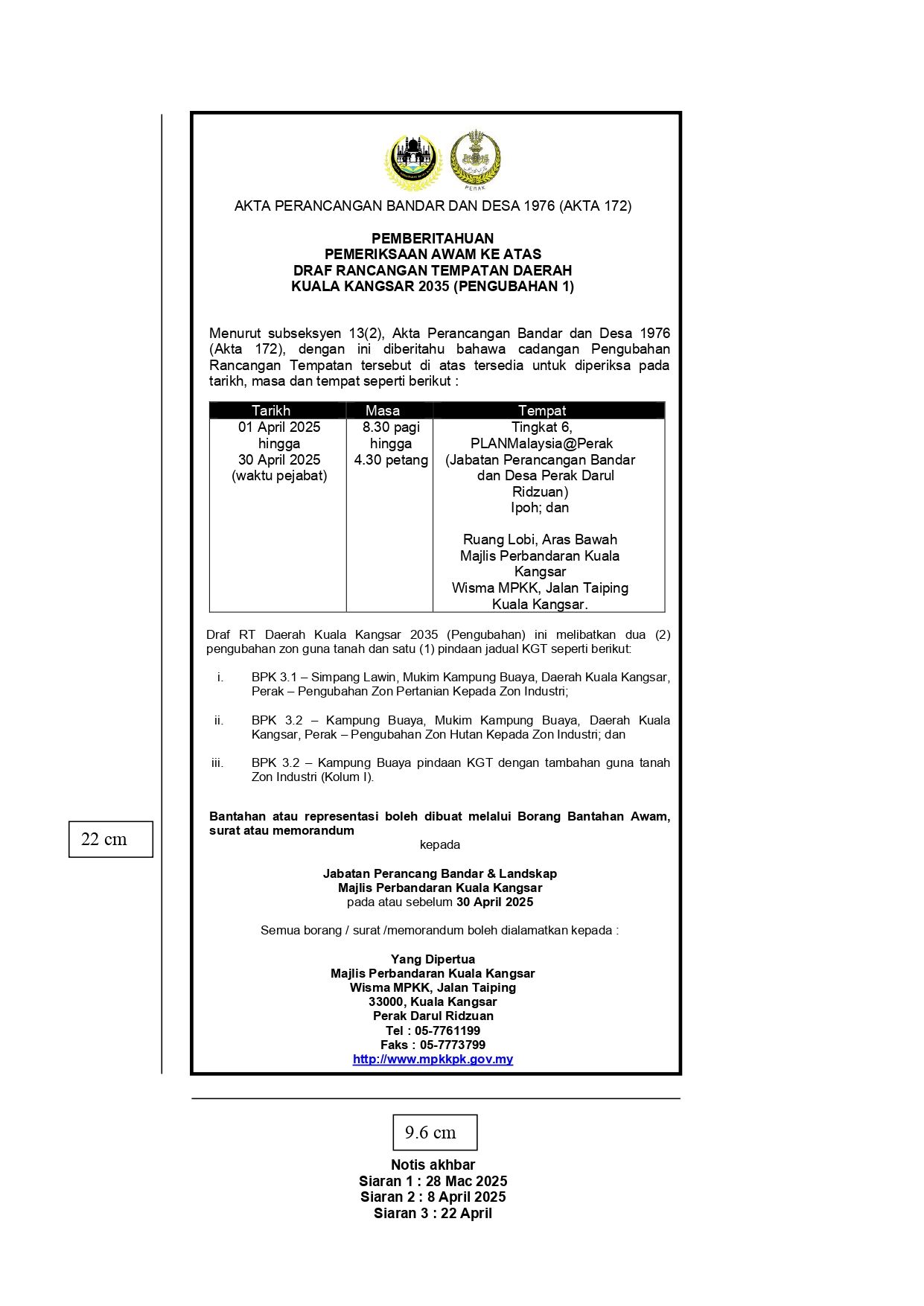 NOTIS AKHBAR